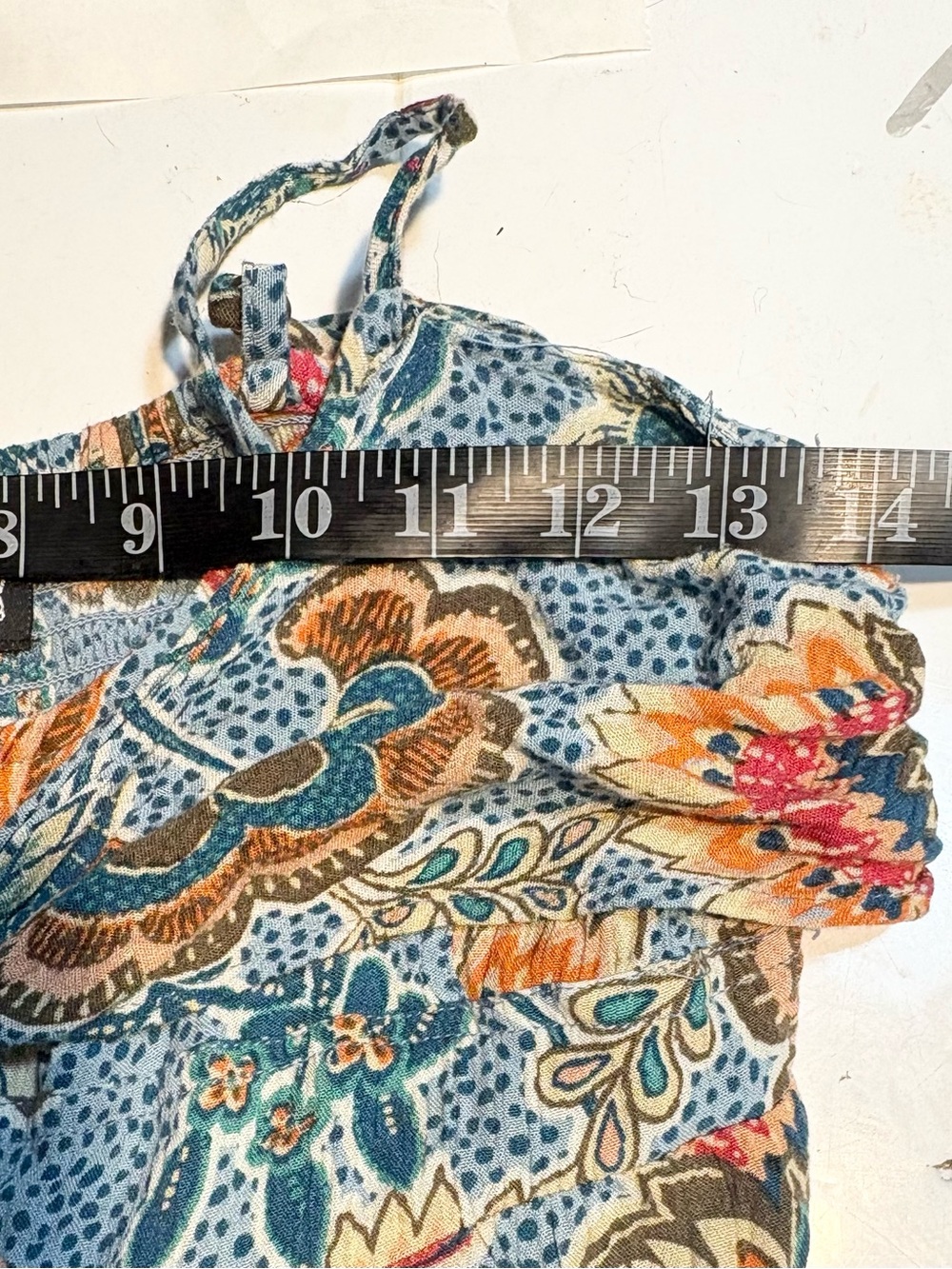 Angie Paisley Print V-Neck Wide-Leg Jumpsuit small - Picture 5 of 9